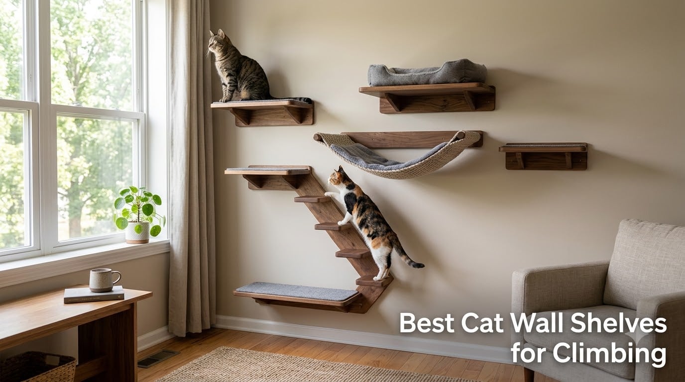 Best Cat Wall Shelves for Climbing