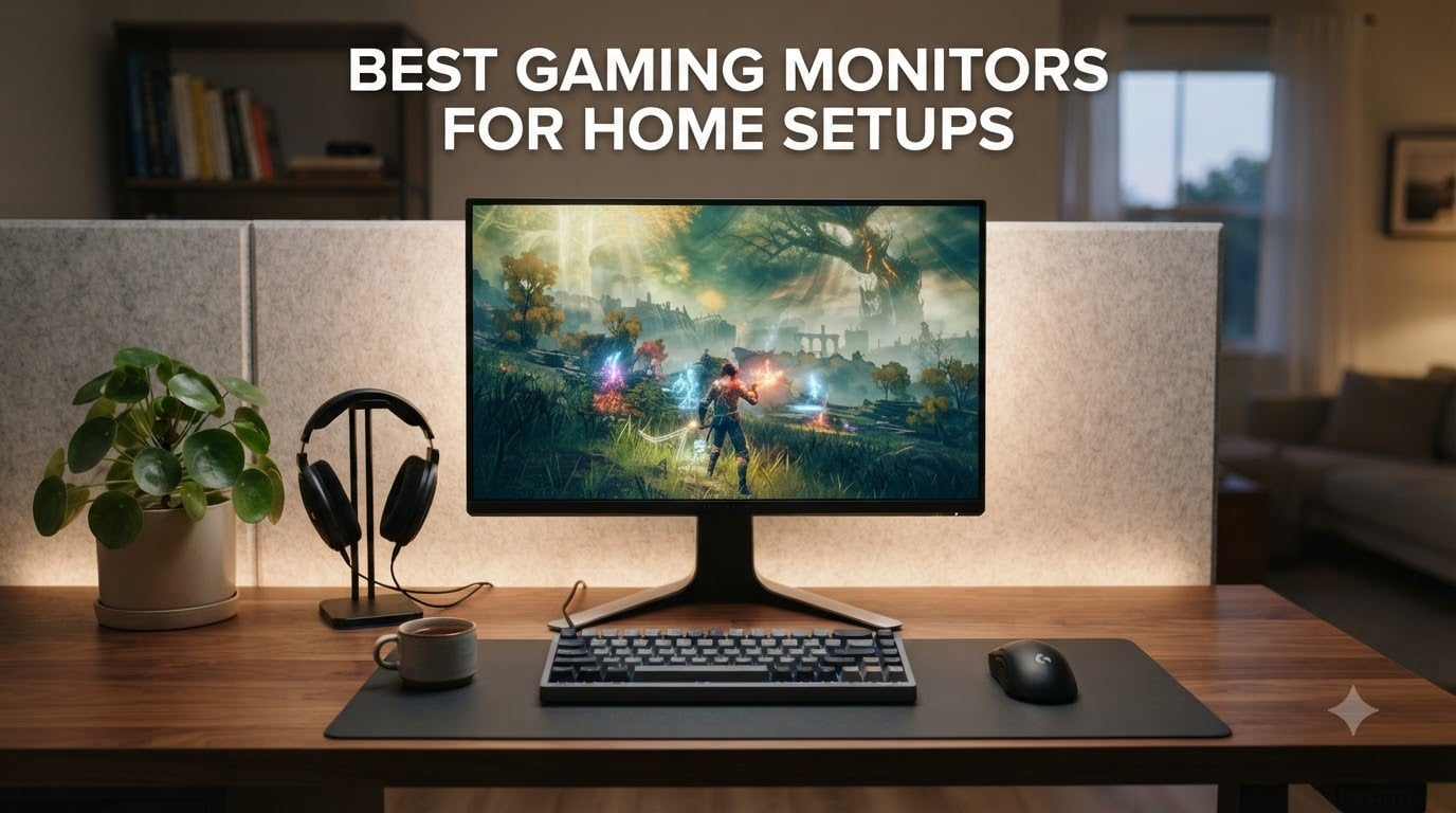 Best Gaming Monitors for Home Setups