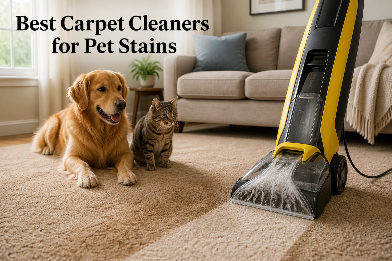 Best Carpet Cleaners for Pet Stains