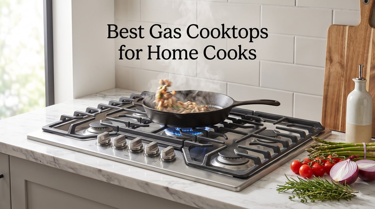Best Gas Cooktops for Home Cooks