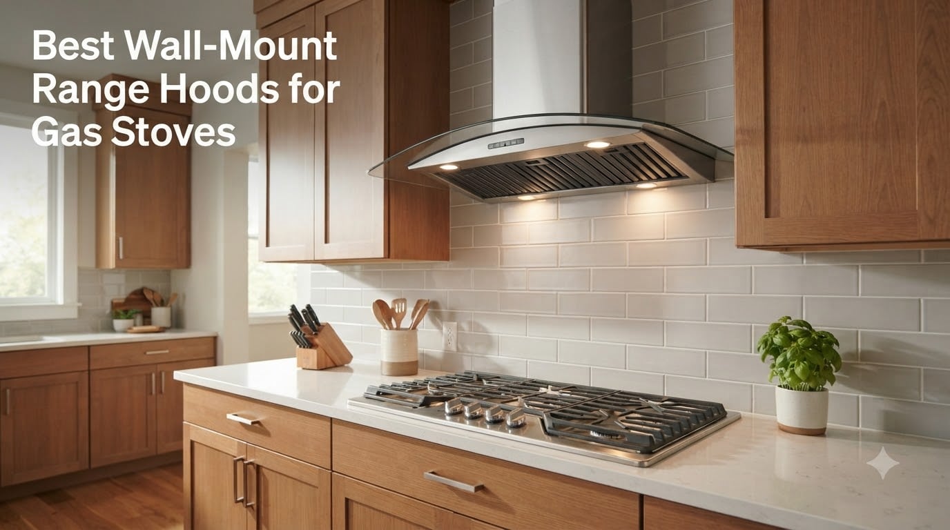 Best Wall-Mount Range Hoods for Gas Stoves