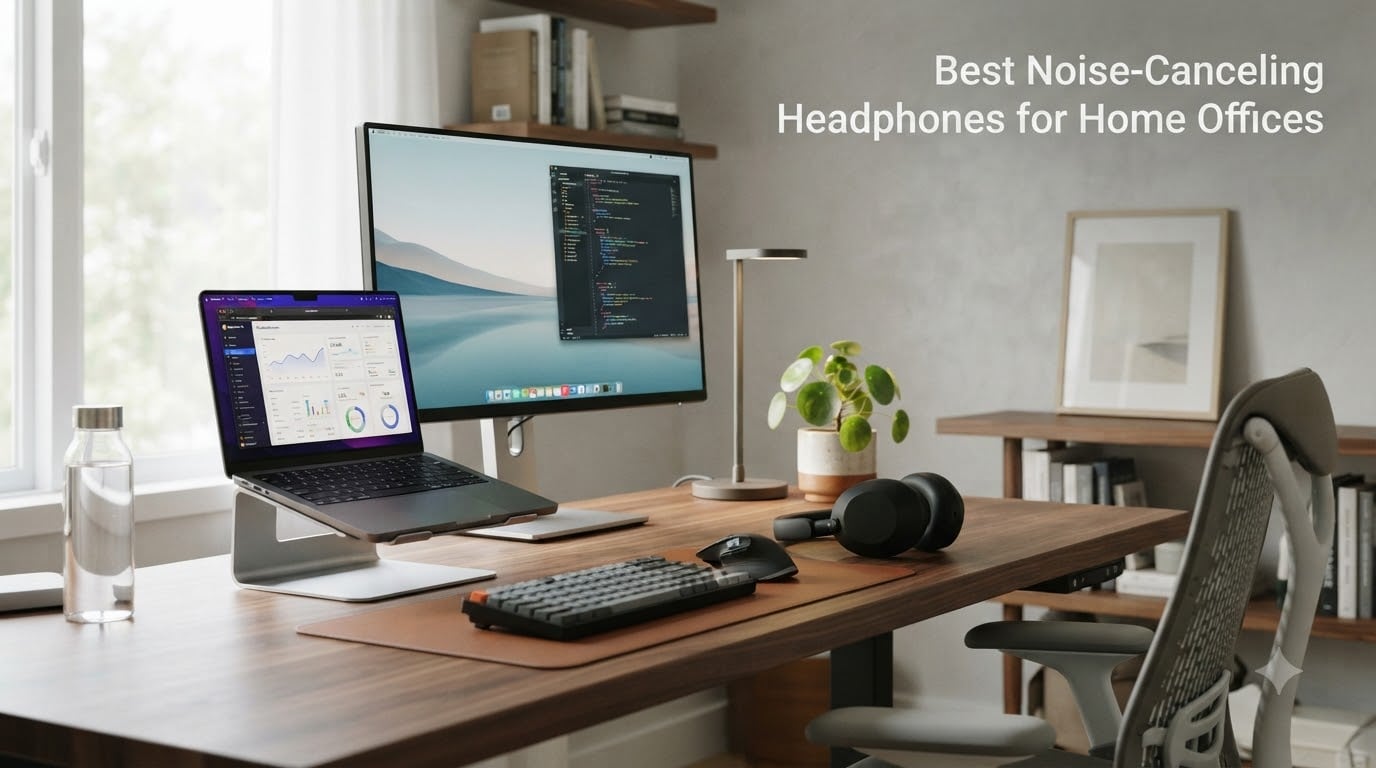 Best Noise-Canceling Headphones for Home Offices