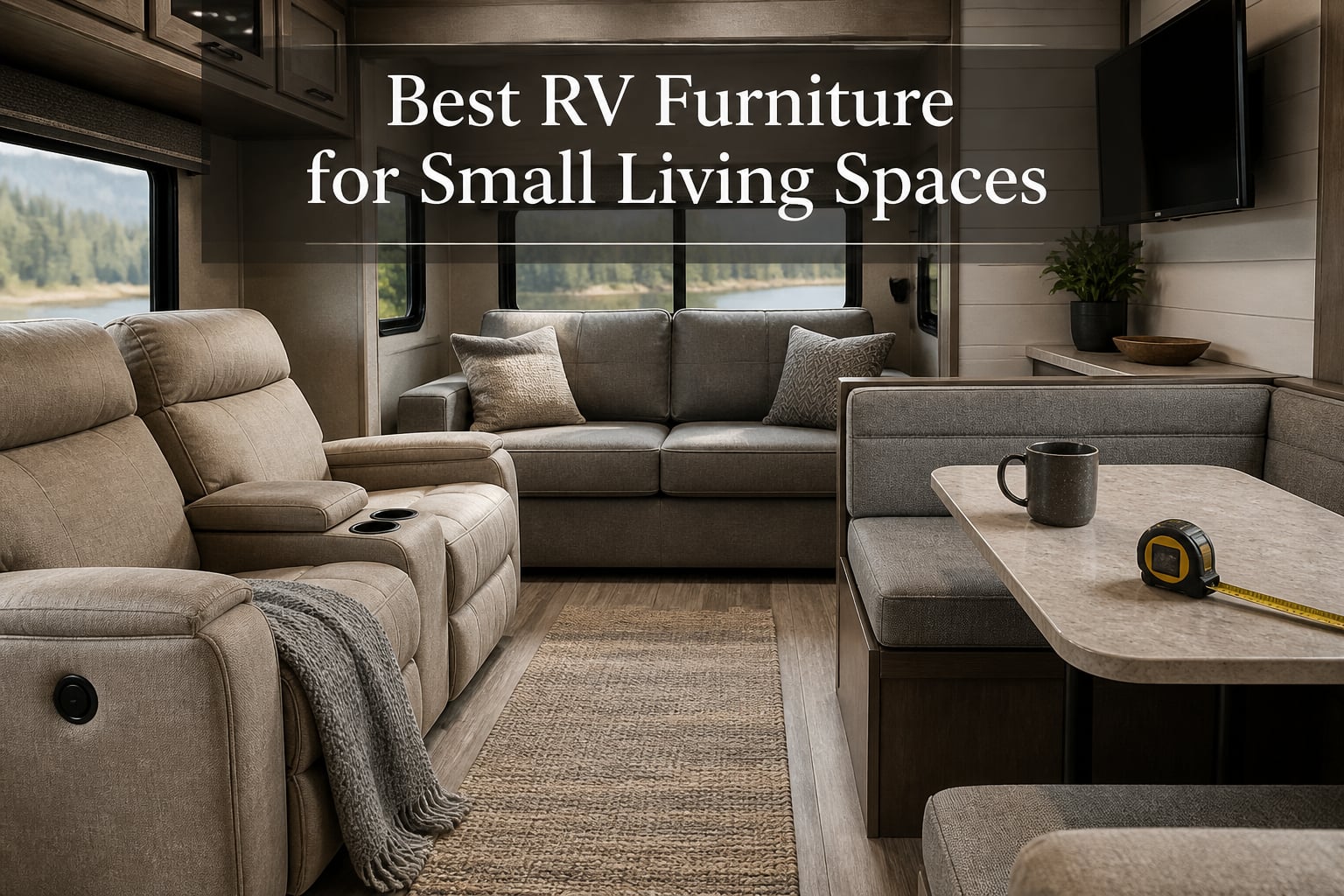 Best RV Furniture for Small Living Spaces