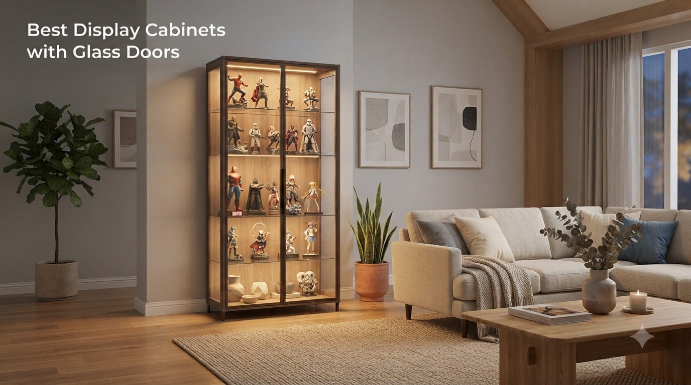 Best Display Cabinets with Glass Doors
