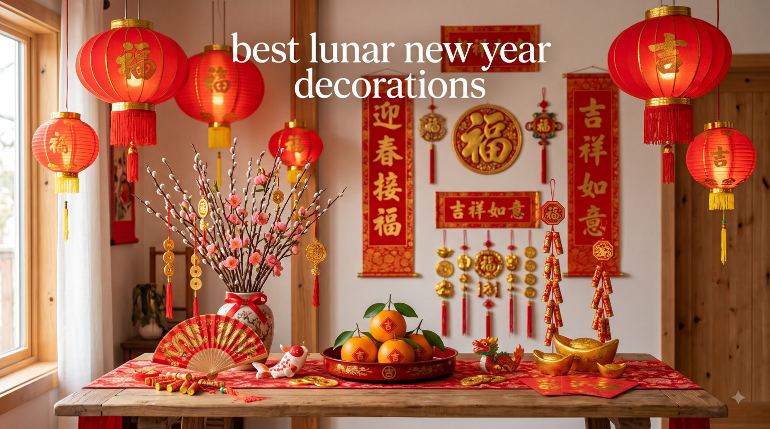 best lunar new year decorations