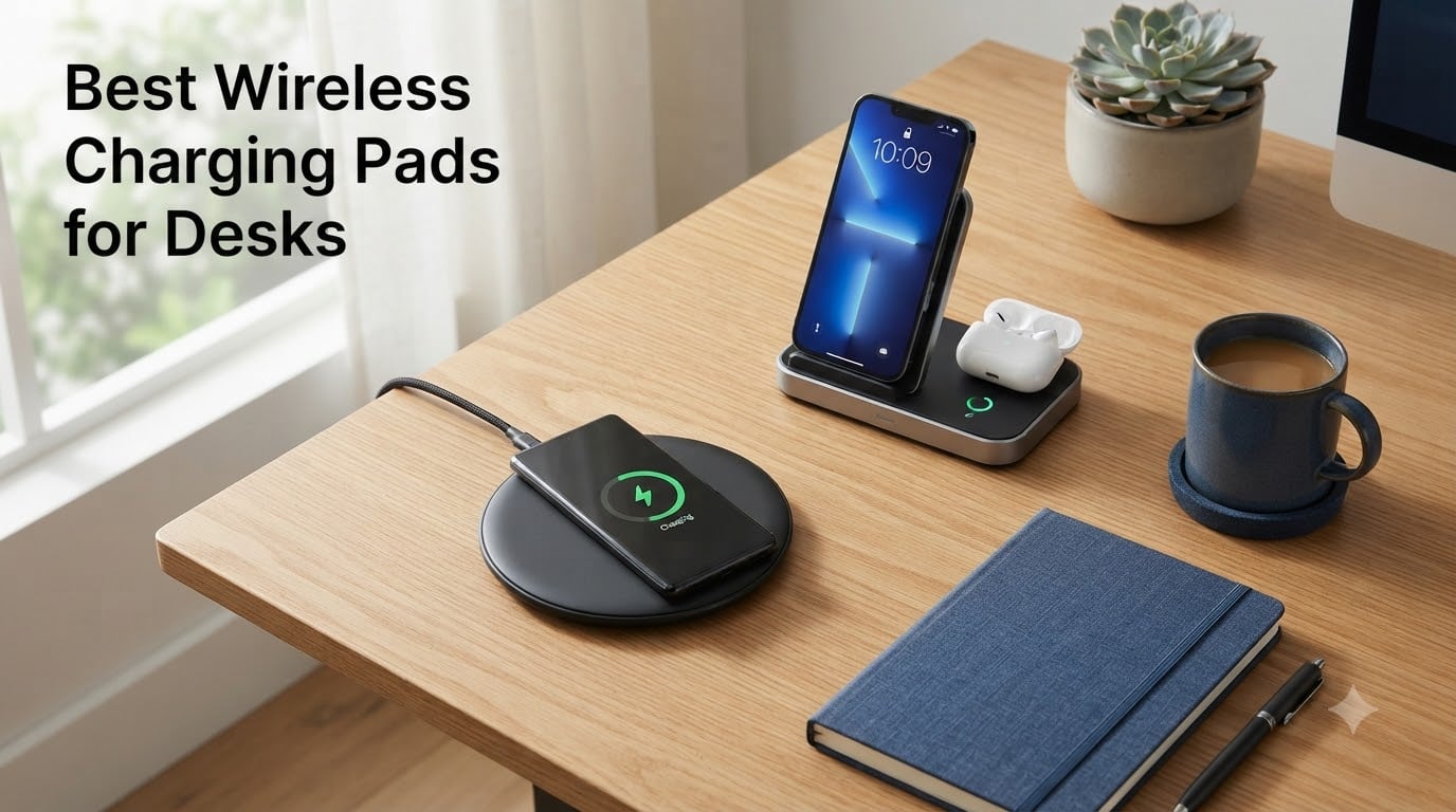 Best Wireless Charging Pads for Desks