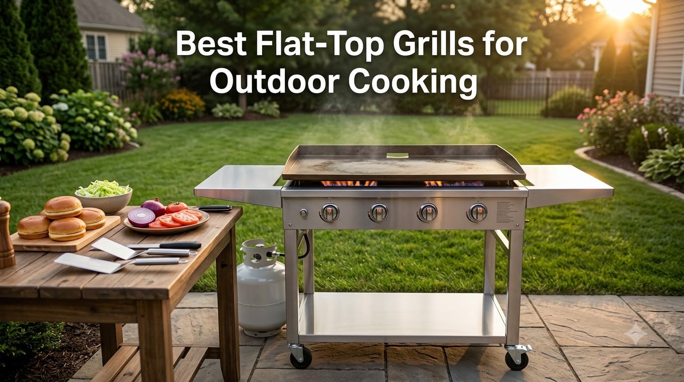 Best Flat-Top Grills for Outdoor Cooking