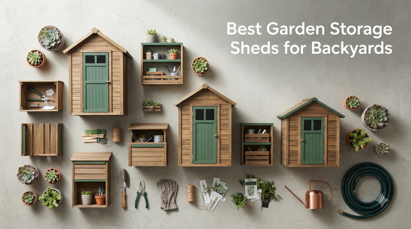 Best Garden Storage Sheds for Backyards