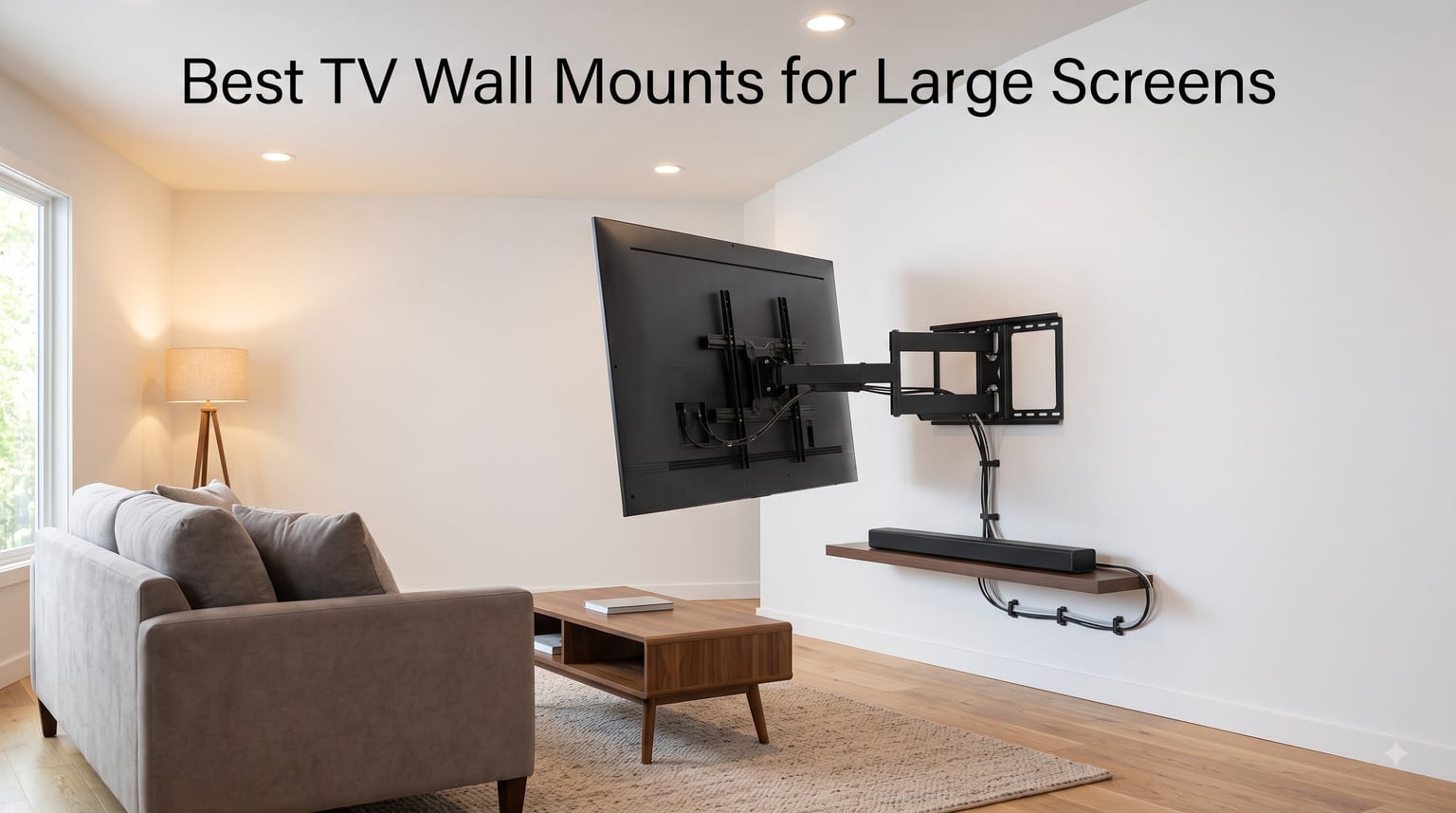 Best TV Wall Mounts for Large Screens