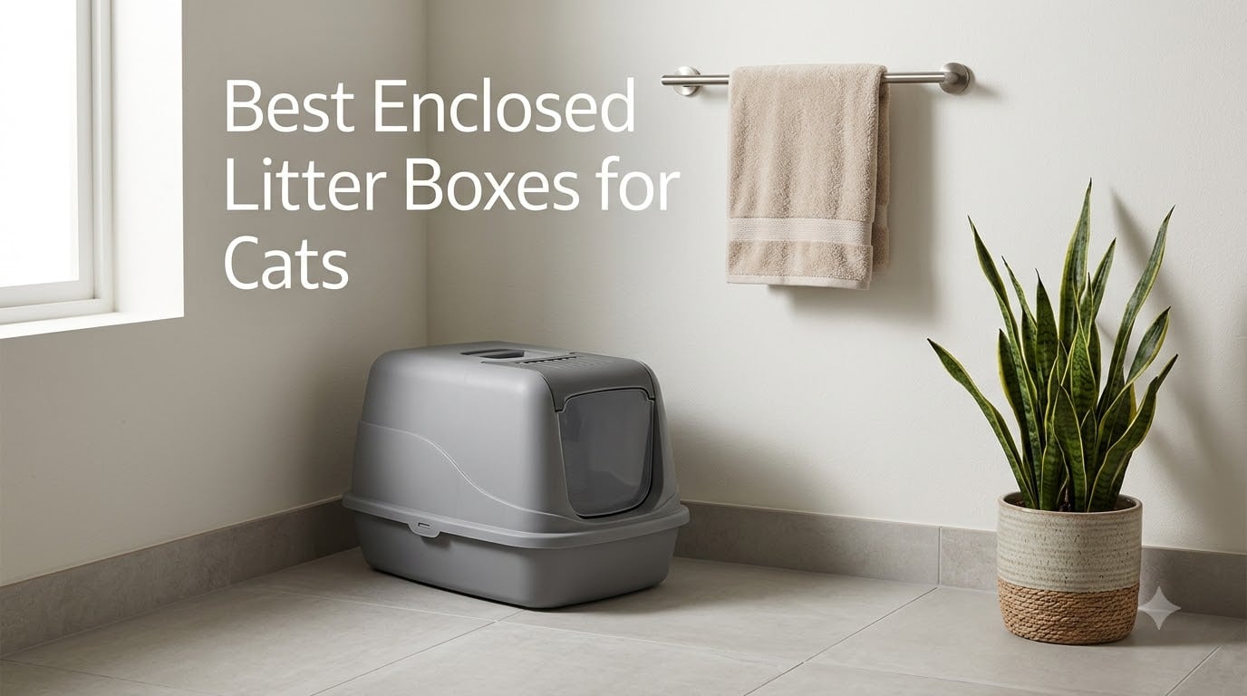 Best Enclosed Litter Boxes for Cats