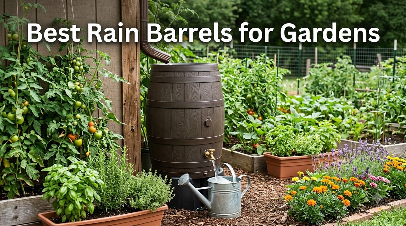 Best Rain Barrels for Gardens