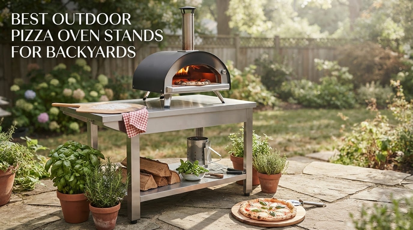 Best Outdoor Pizza Oven Stands for Backyards