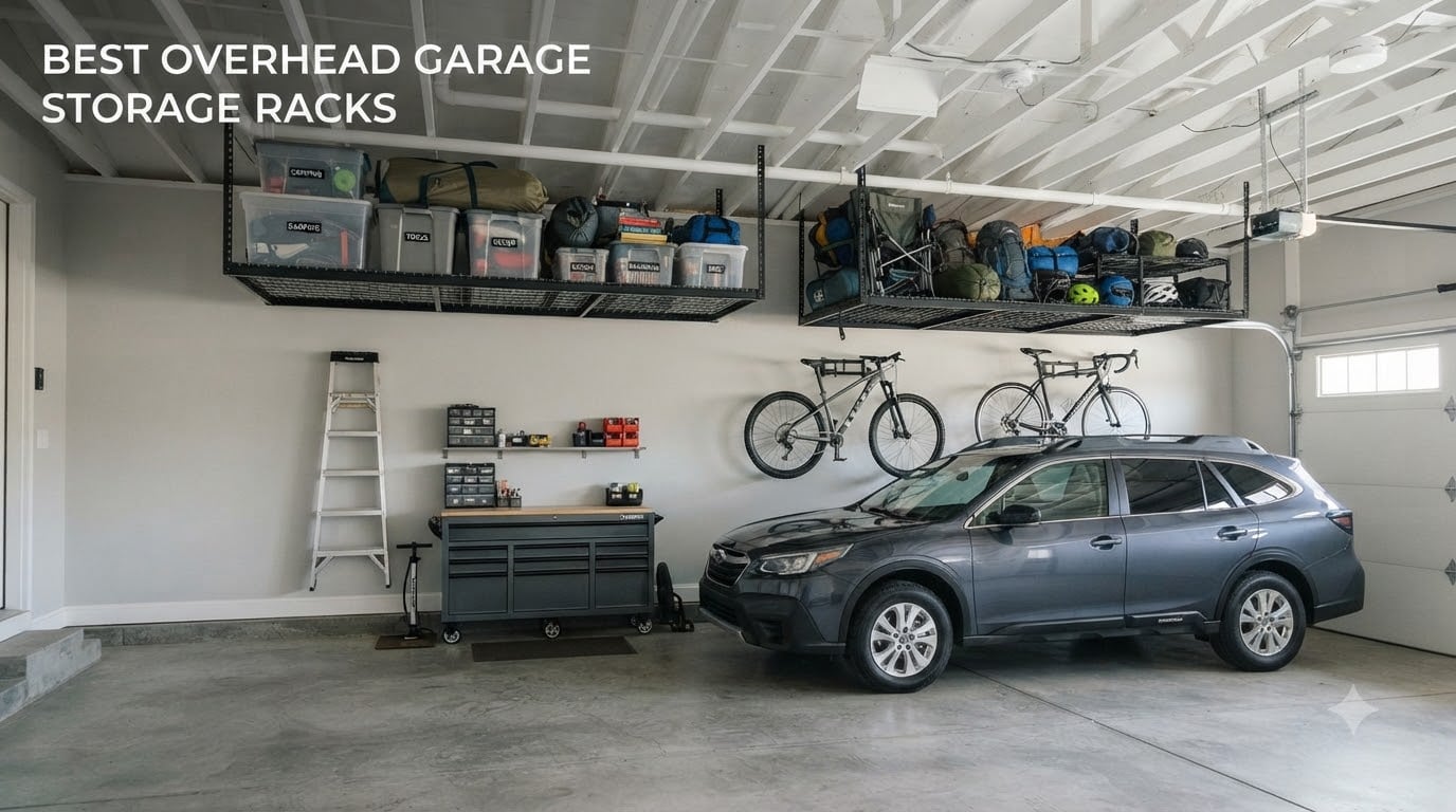 best overhead garage storage racks