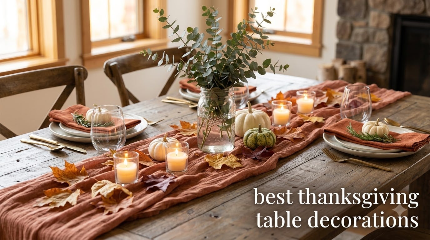 best thanksgiving table decorations