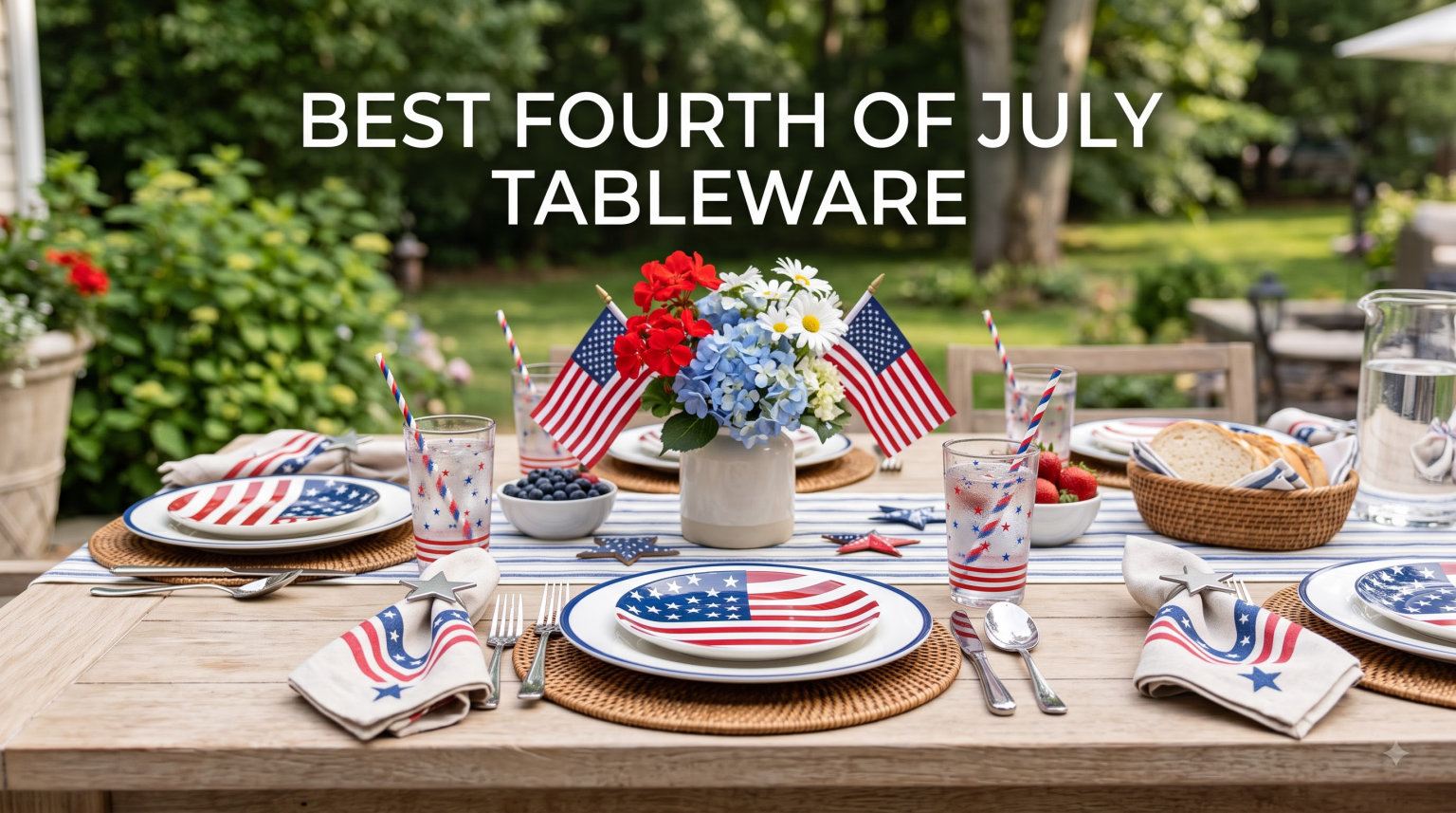 best fourth of july tableware