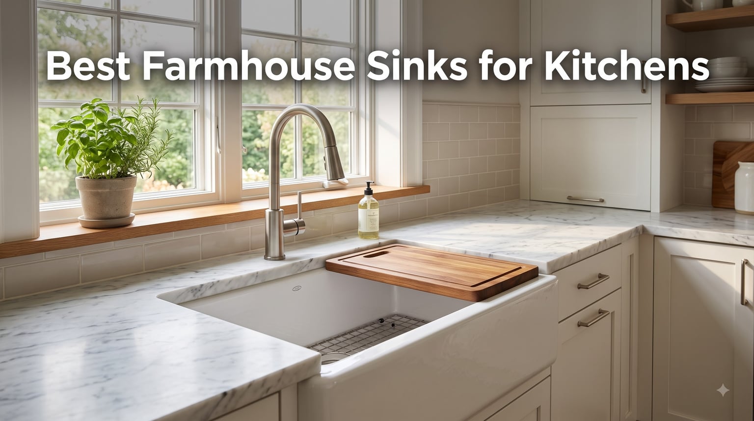 Best Farmhouse Sinks for Kitchens