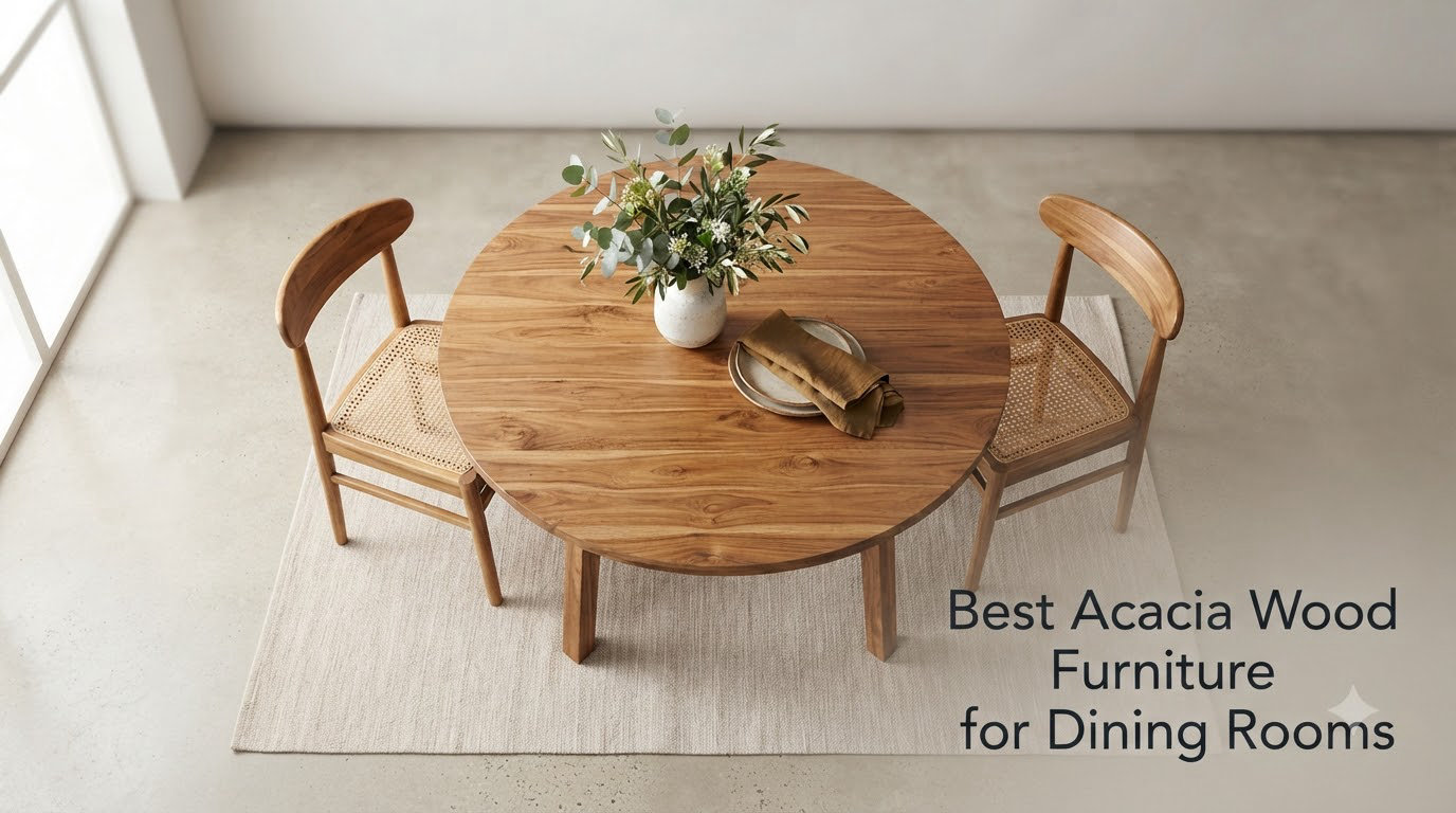 Best Acacia Wood Furniture for Dining Rooms