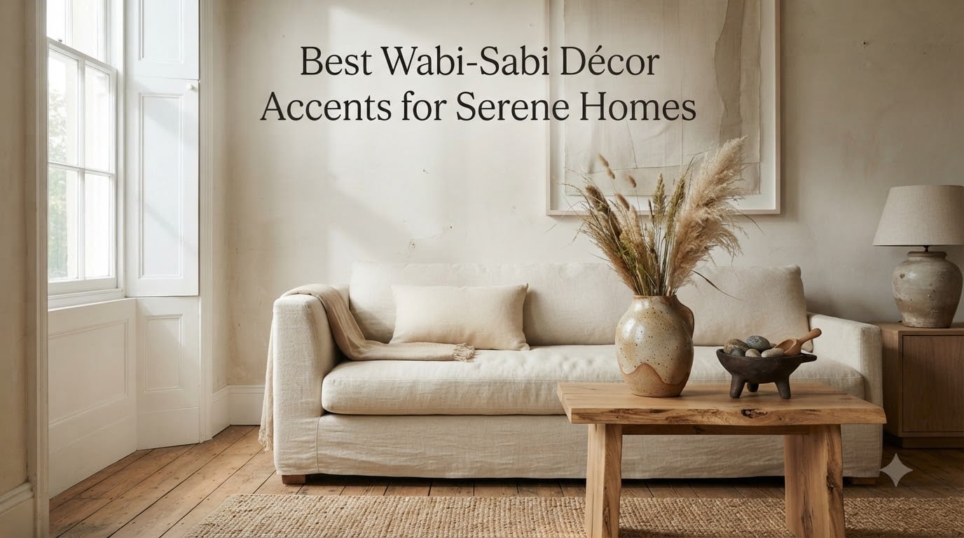 Best Wabi-Sabi Décor Accents for Serene Homes