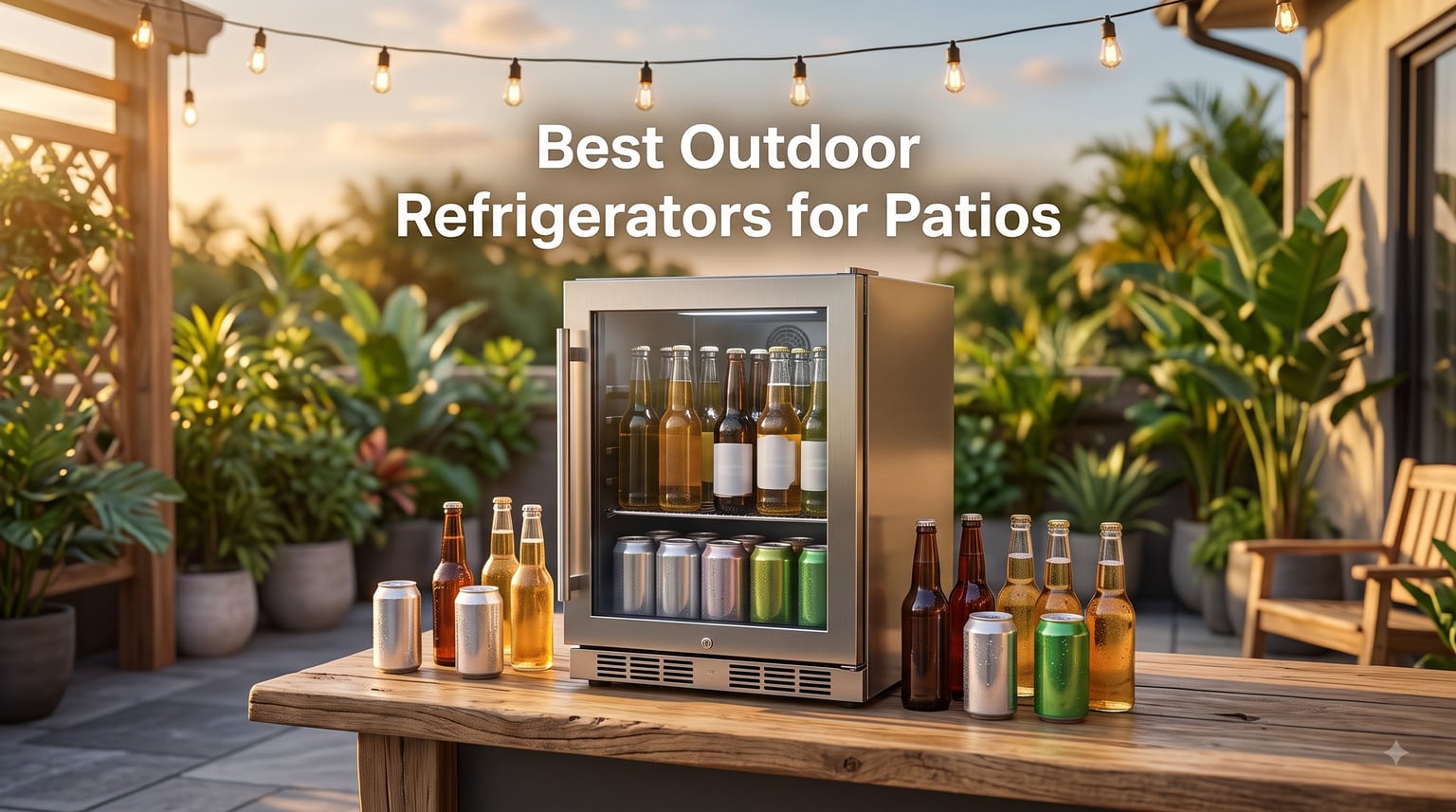 Best Outdoor Refrigerators for Patios