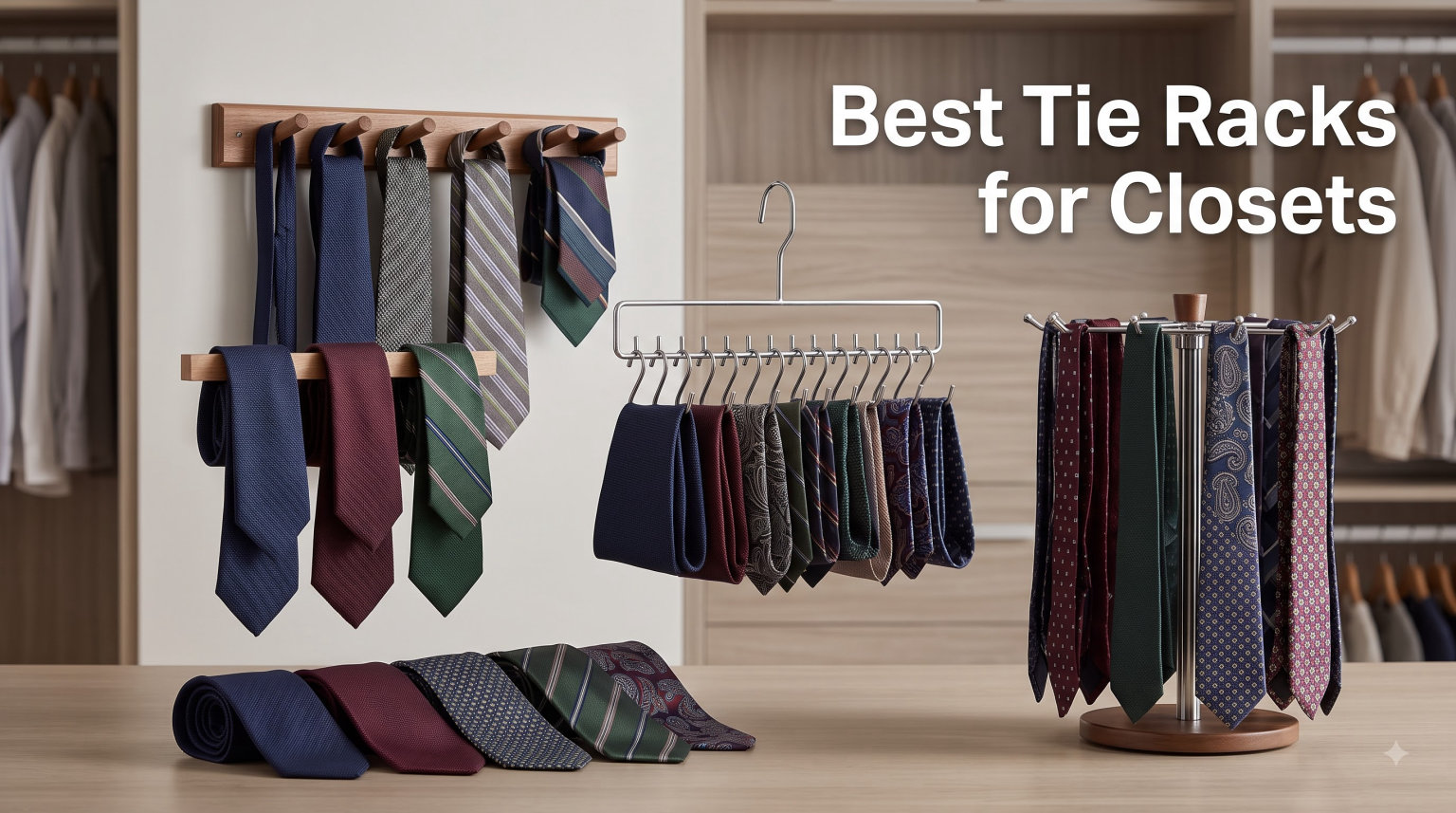 Best Tie Racks for Closets