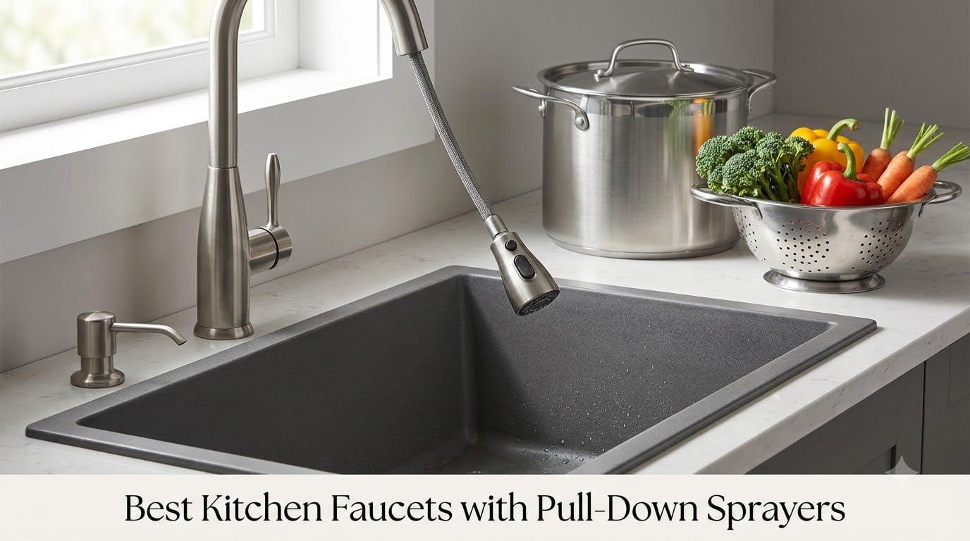 Best Kitchen Faucets with Pull-Down Sprayers