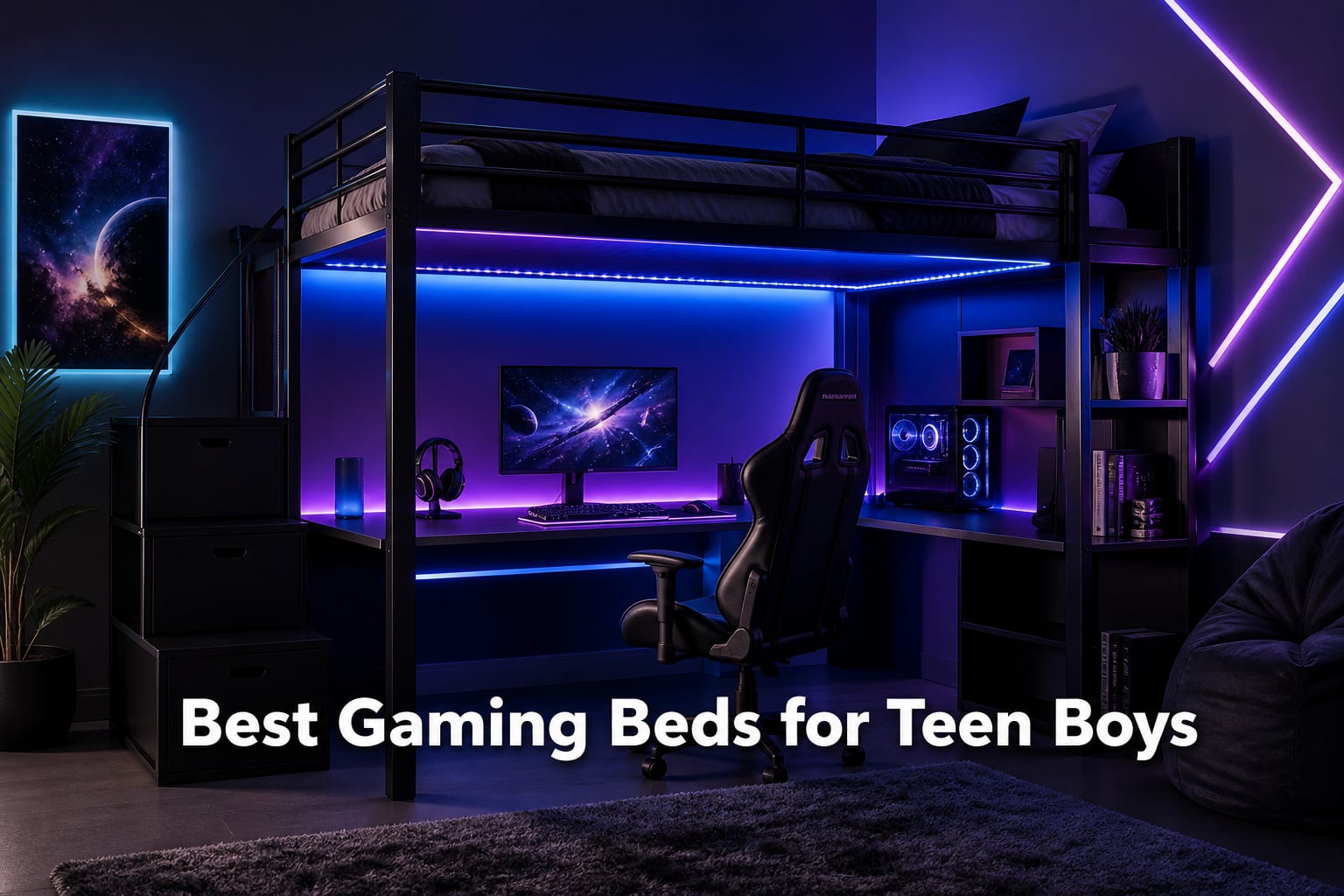 Best Gaming Beds for Teen Boys
