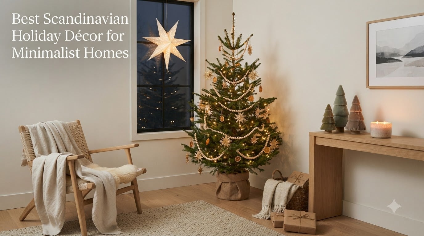 Best Scandinavian Holiday Décor for Minimalist Homes