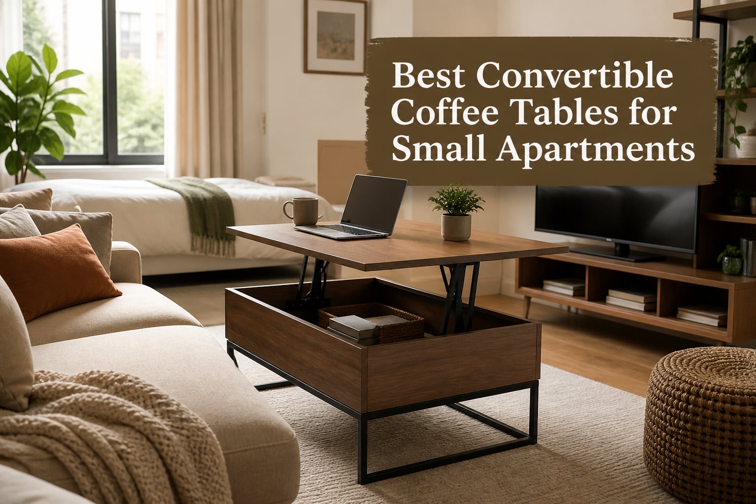 Best Convertible Coffee Tables for Small Apartments