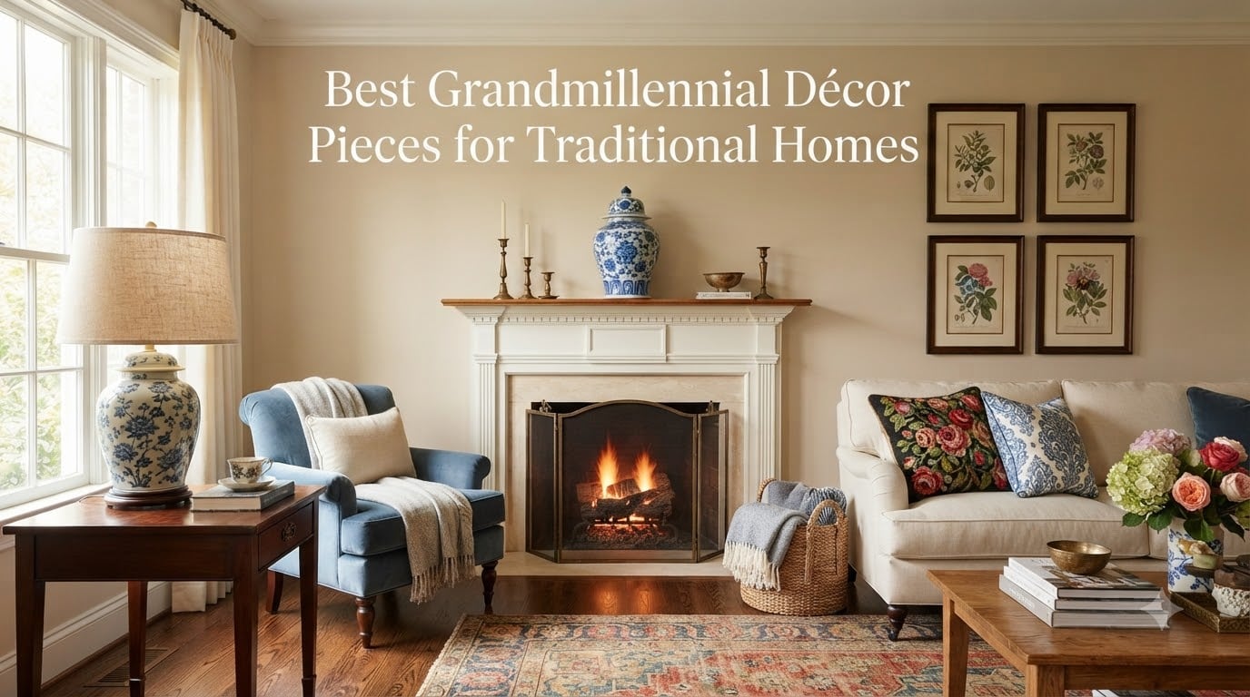 Best Grandmillennial Décor Pieces for Traditional Homes