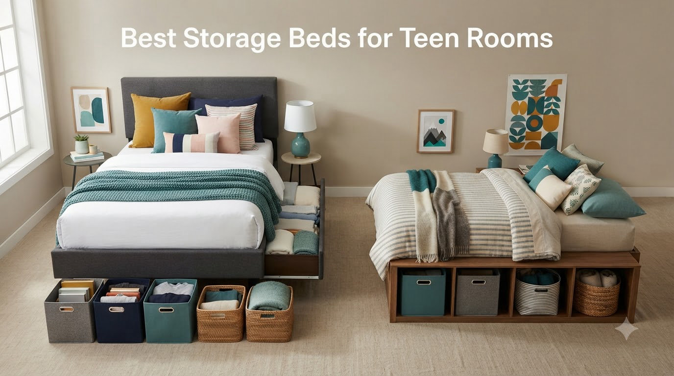 Best Storage Beds for Teen Rooms