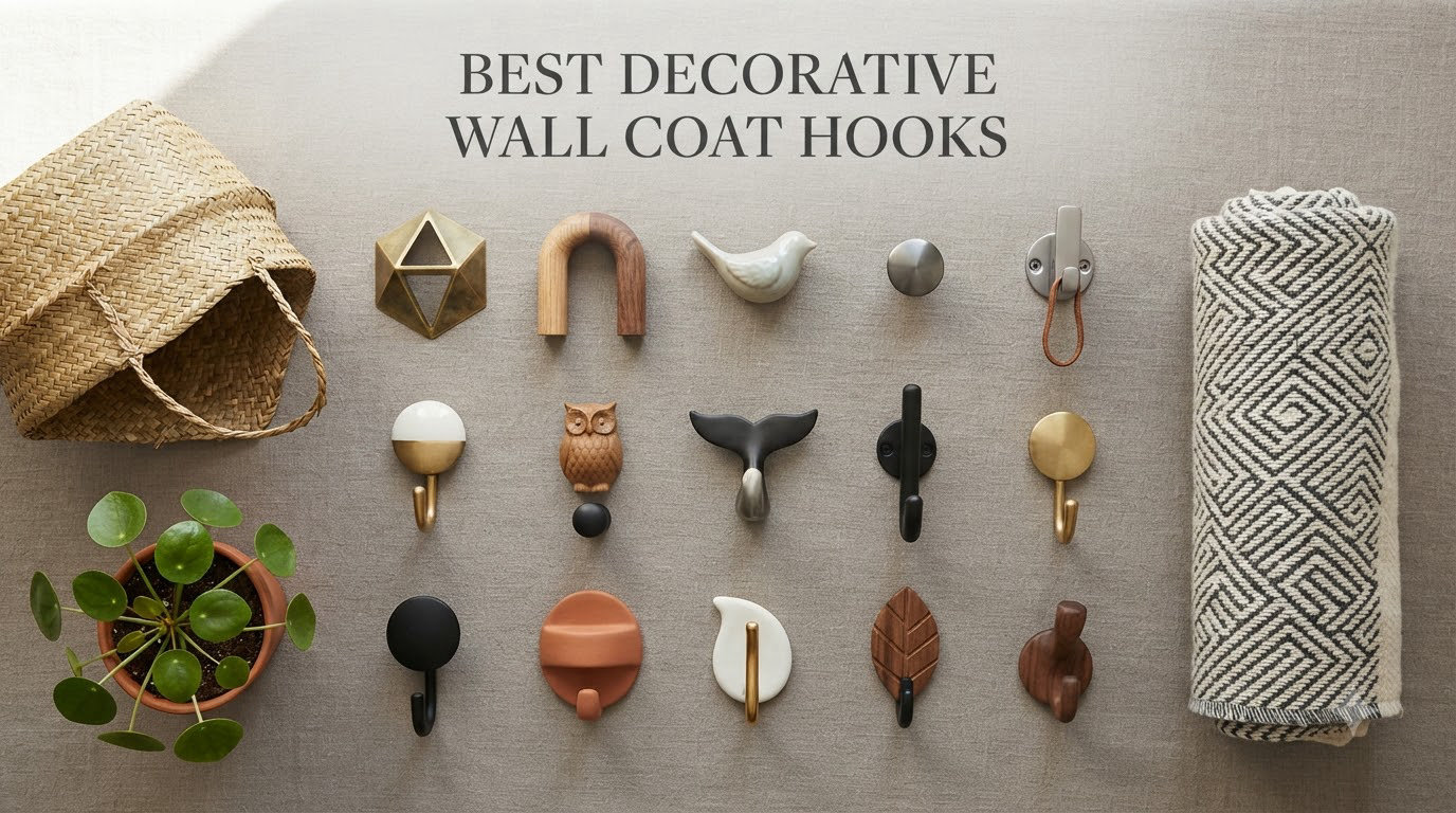 best decorative wall coat hooks