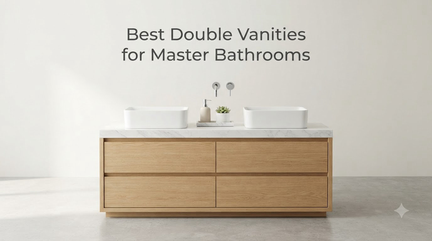 Best Double Vanities for Master Bathrooms