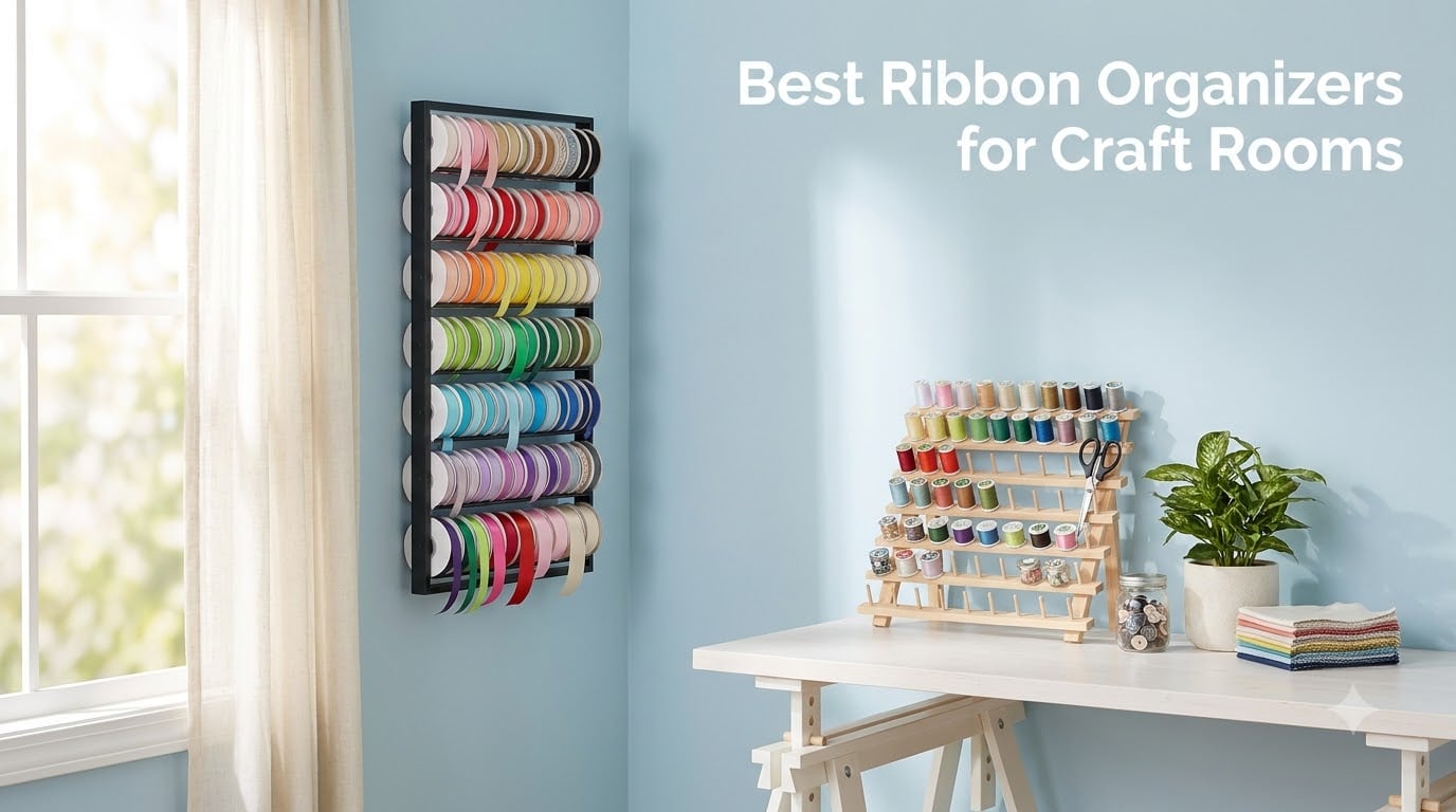 Best Ribbon Organizers for Craft Rooms