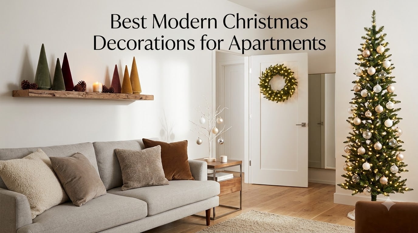Best Modern Christmas Decorations for Apartments