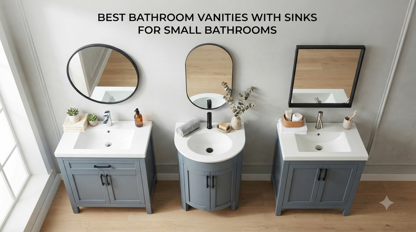 Best Bathroom Vanities with Sinks for Small Bathrooms