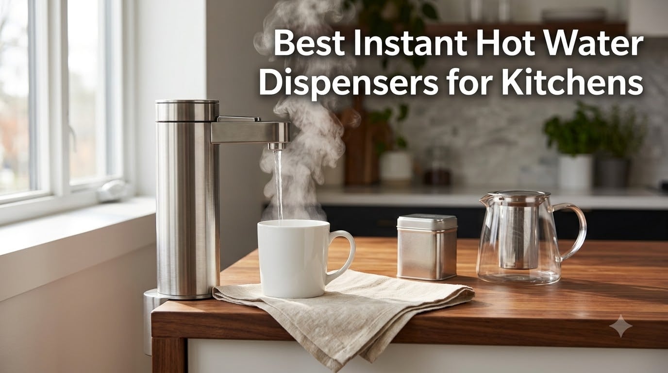 Best Instant Hot Water Dispensers for Kitchens