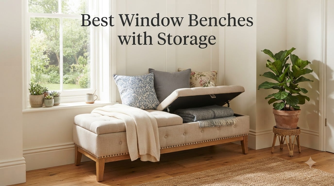 Best Window Benches with Storage