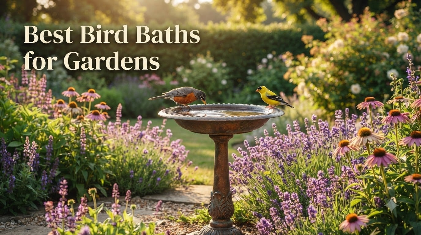 Best Bird Baths for Gardens