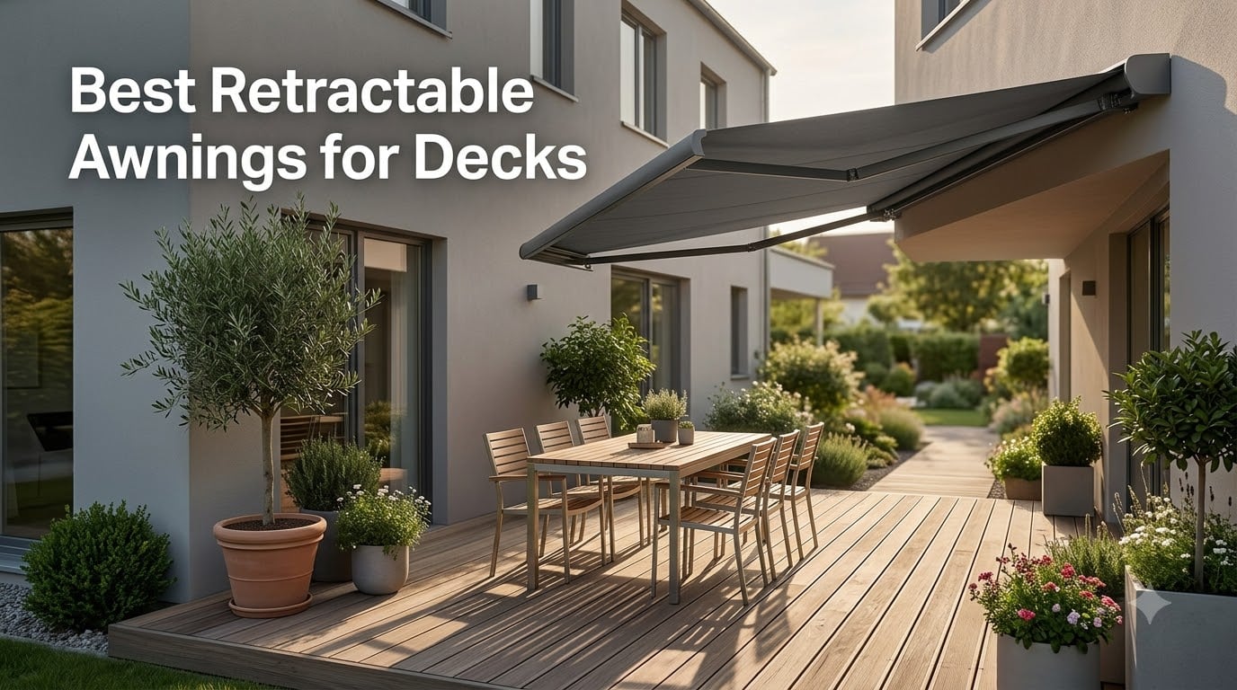 Best Retractable Awnings for Decks