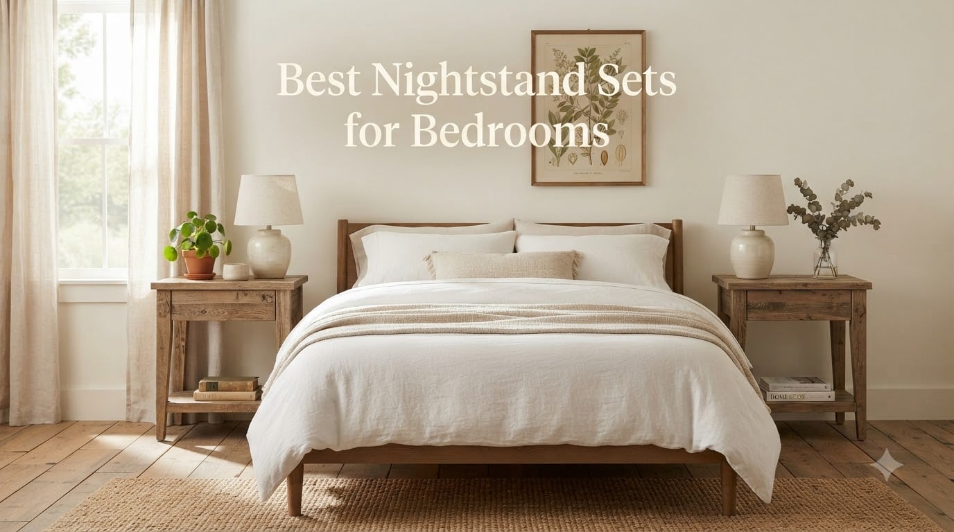 Best Nightstand Sets for Bedrooms