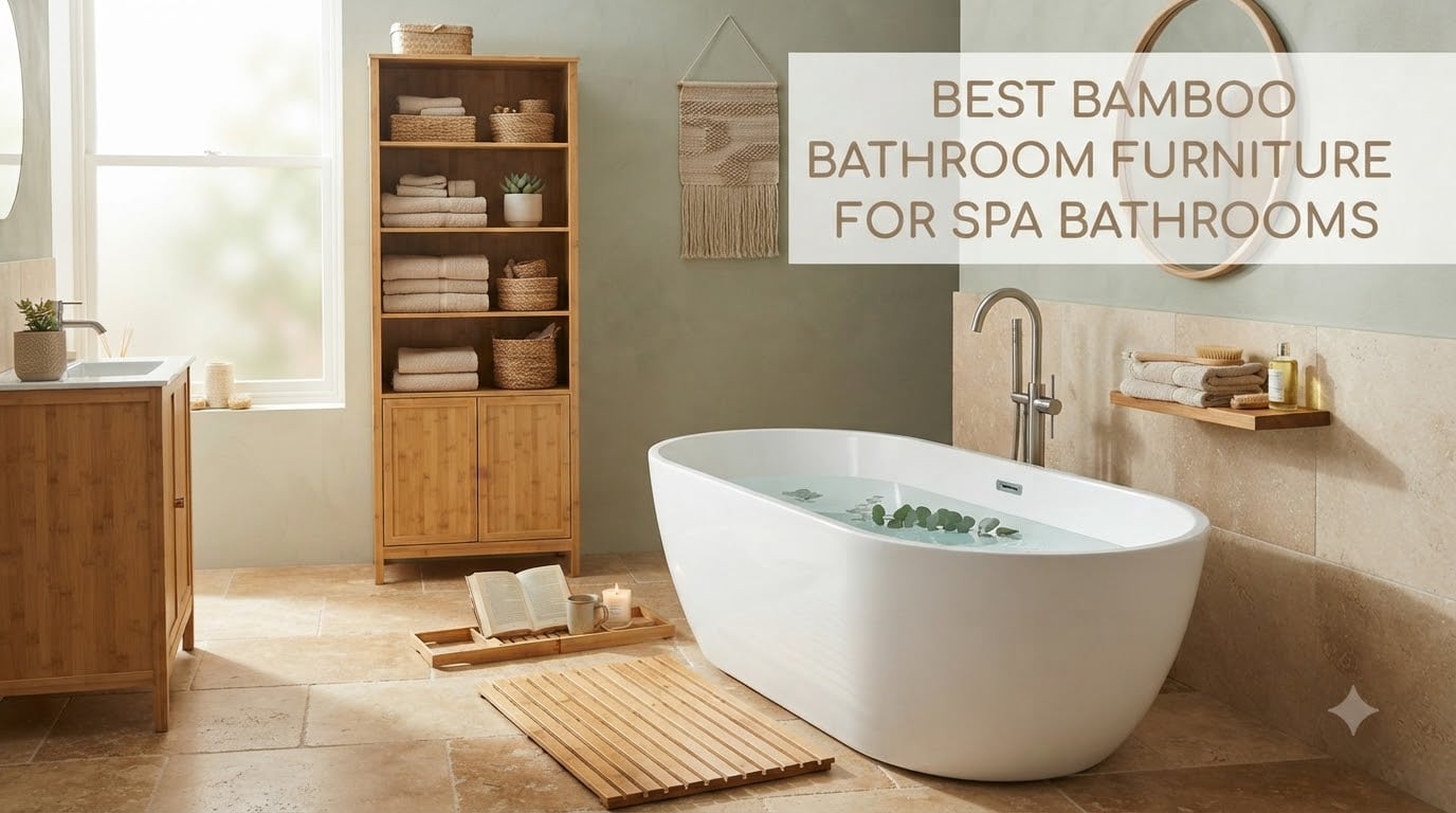 Best Bamboo Bathroom Furniture for Spa Bathrooms