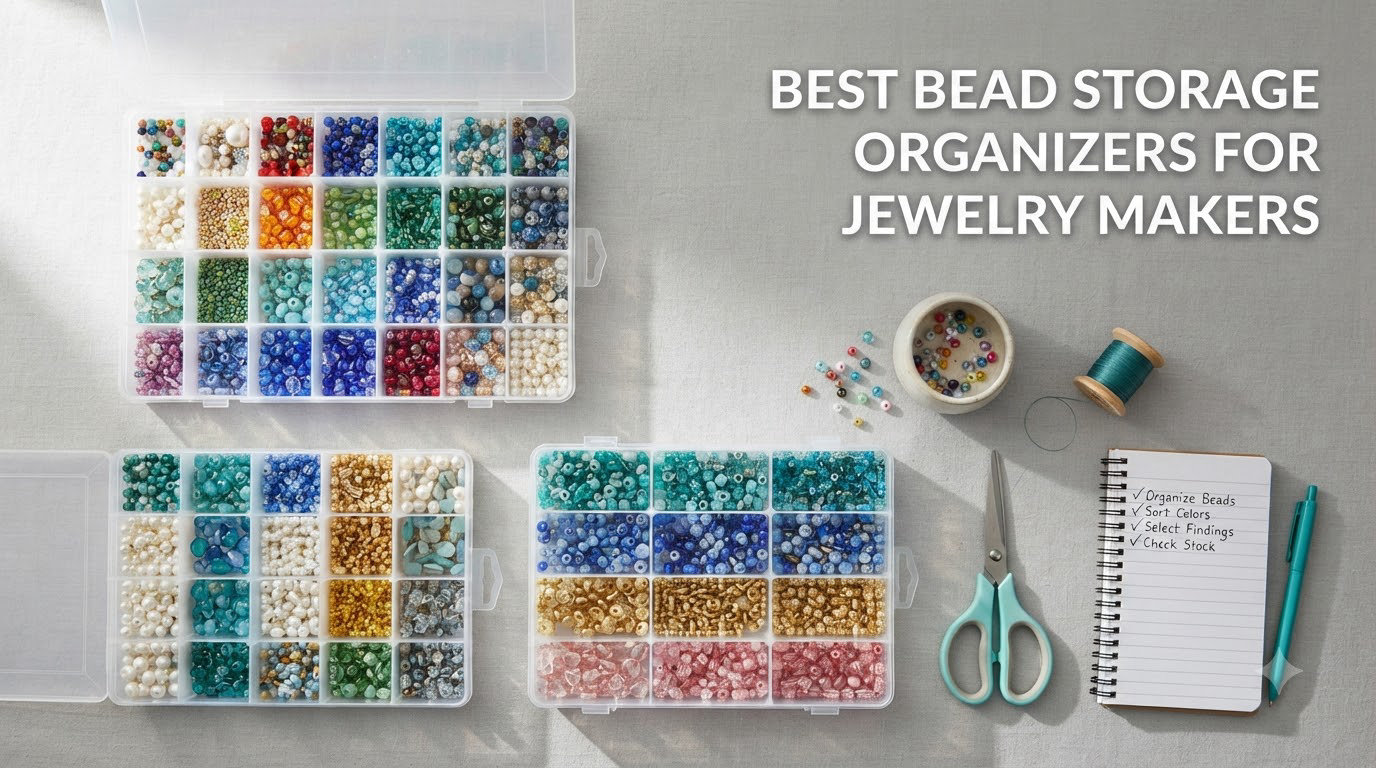 Best Bead Storage Organizers for Jewelry Makers