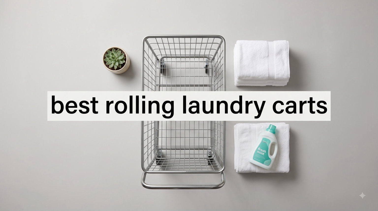 best rolling laundry carts