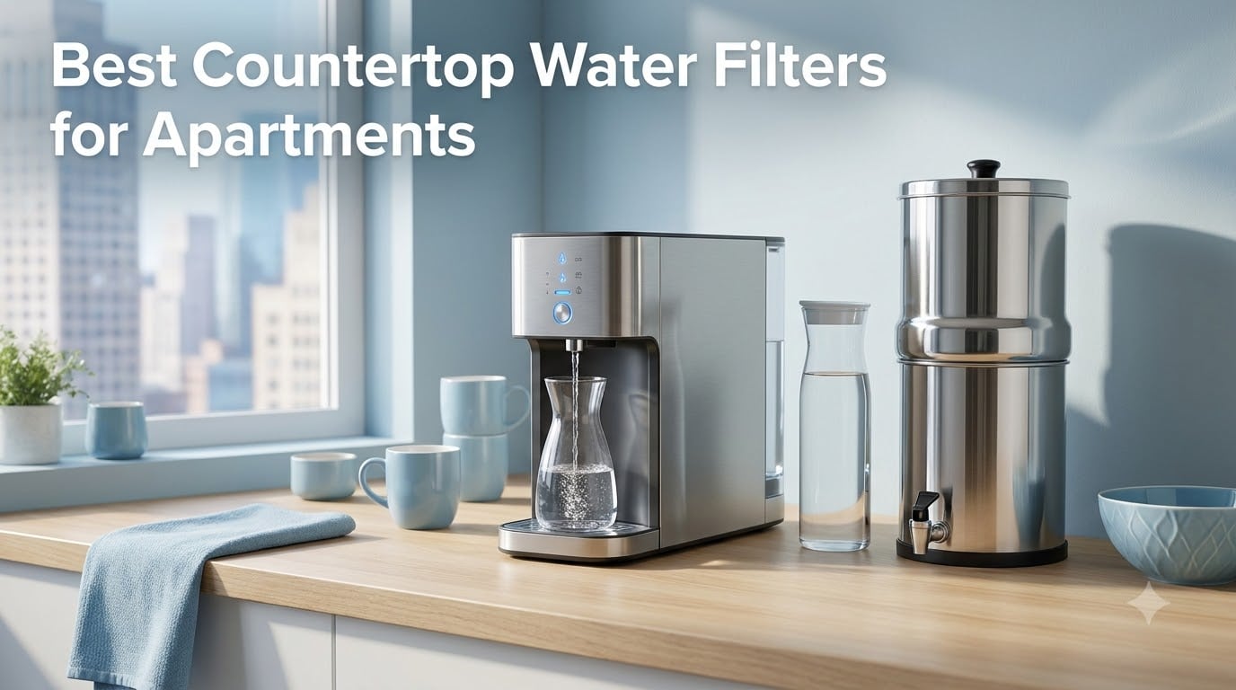 Best Countertop Water Filters for Apartments