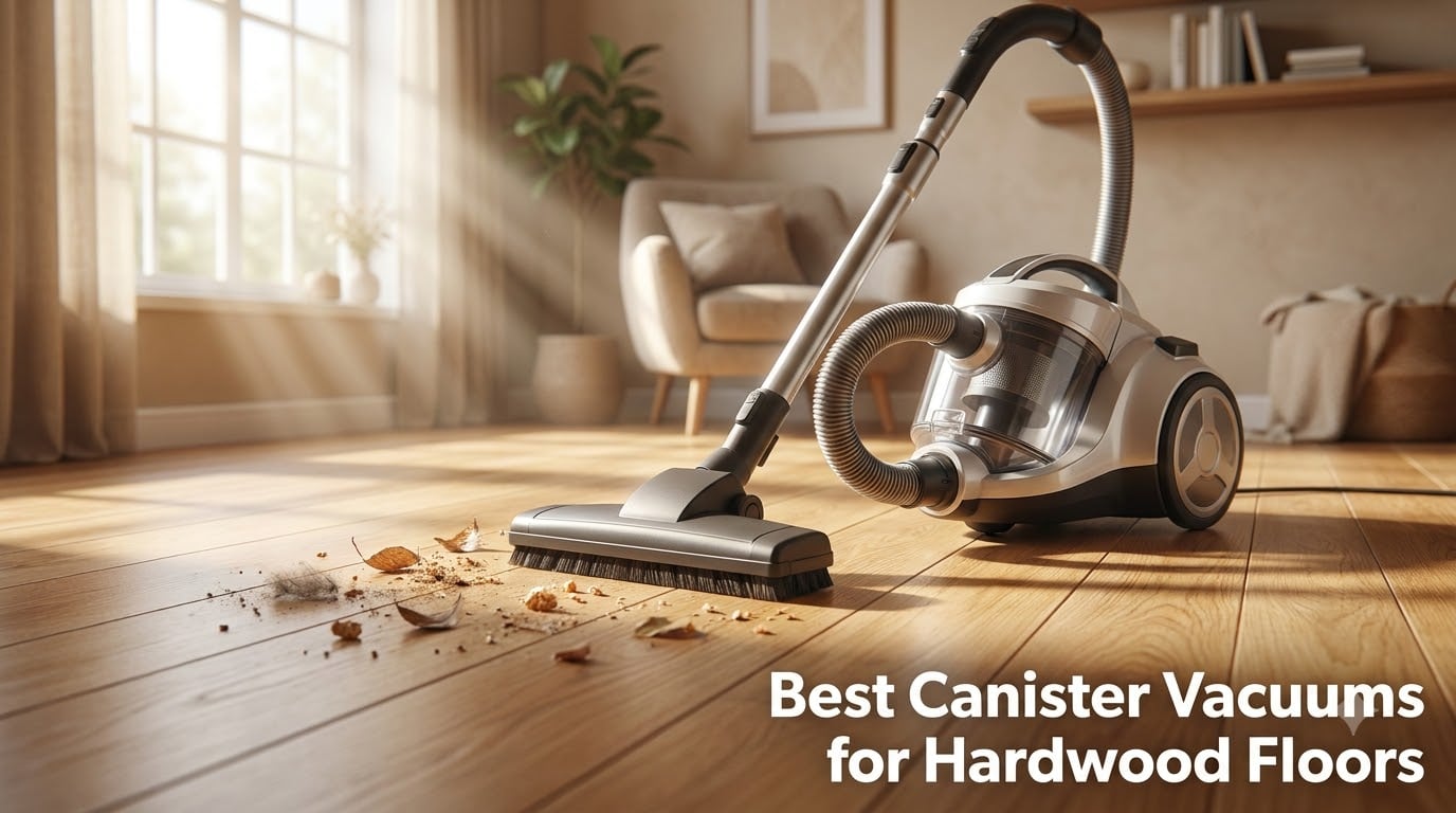 Best Canister Vacuums for Hardwood Floors