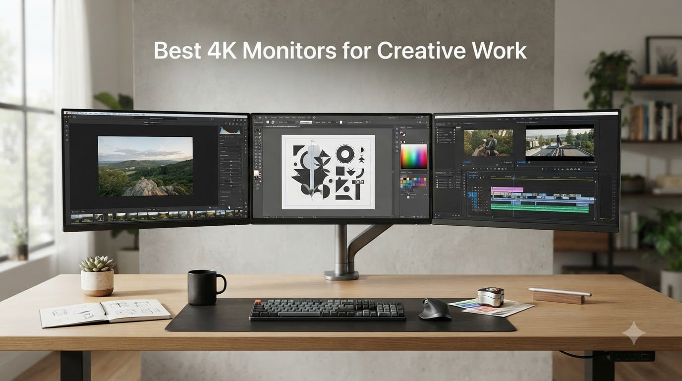 Best 4K Monitors for Creative Work