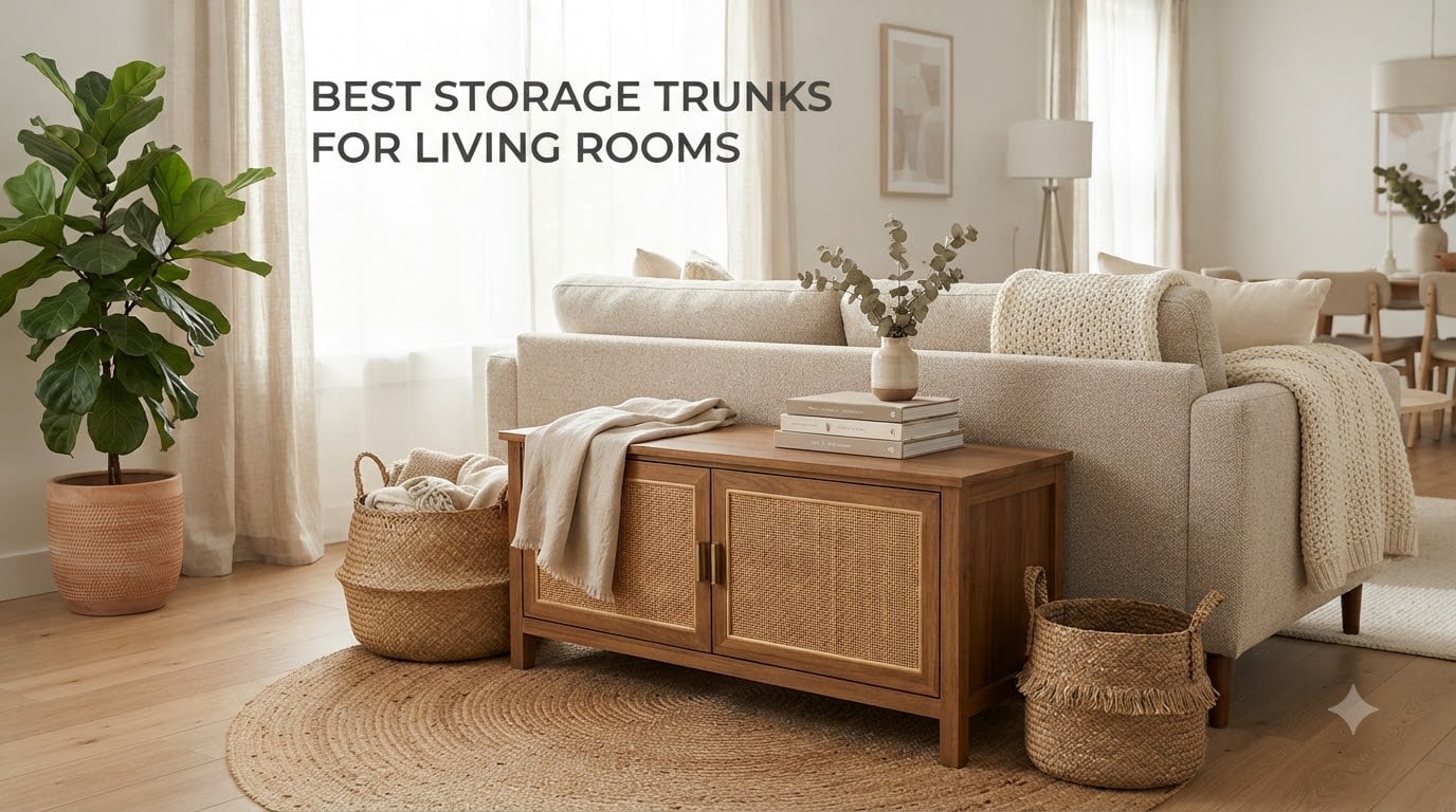 Best Storage Trunks for Living Rooms