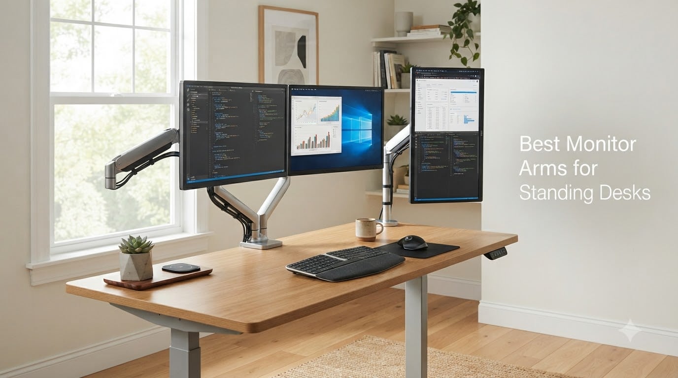 Best Monitor Arms for Standing Desks
