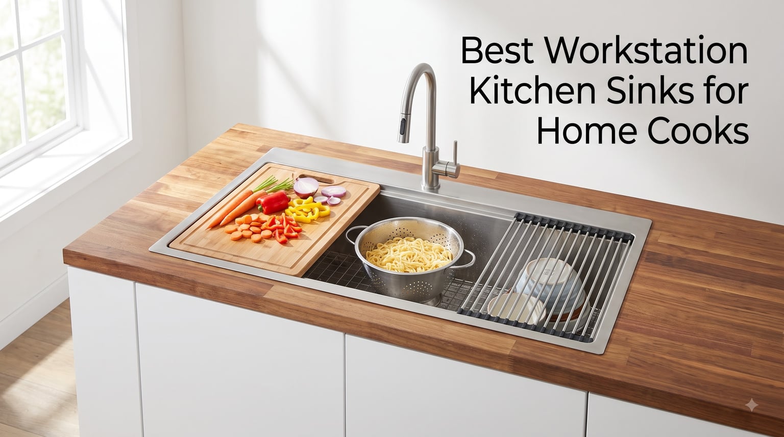 Best Workstation Kitchen Sinks for Home Cooks