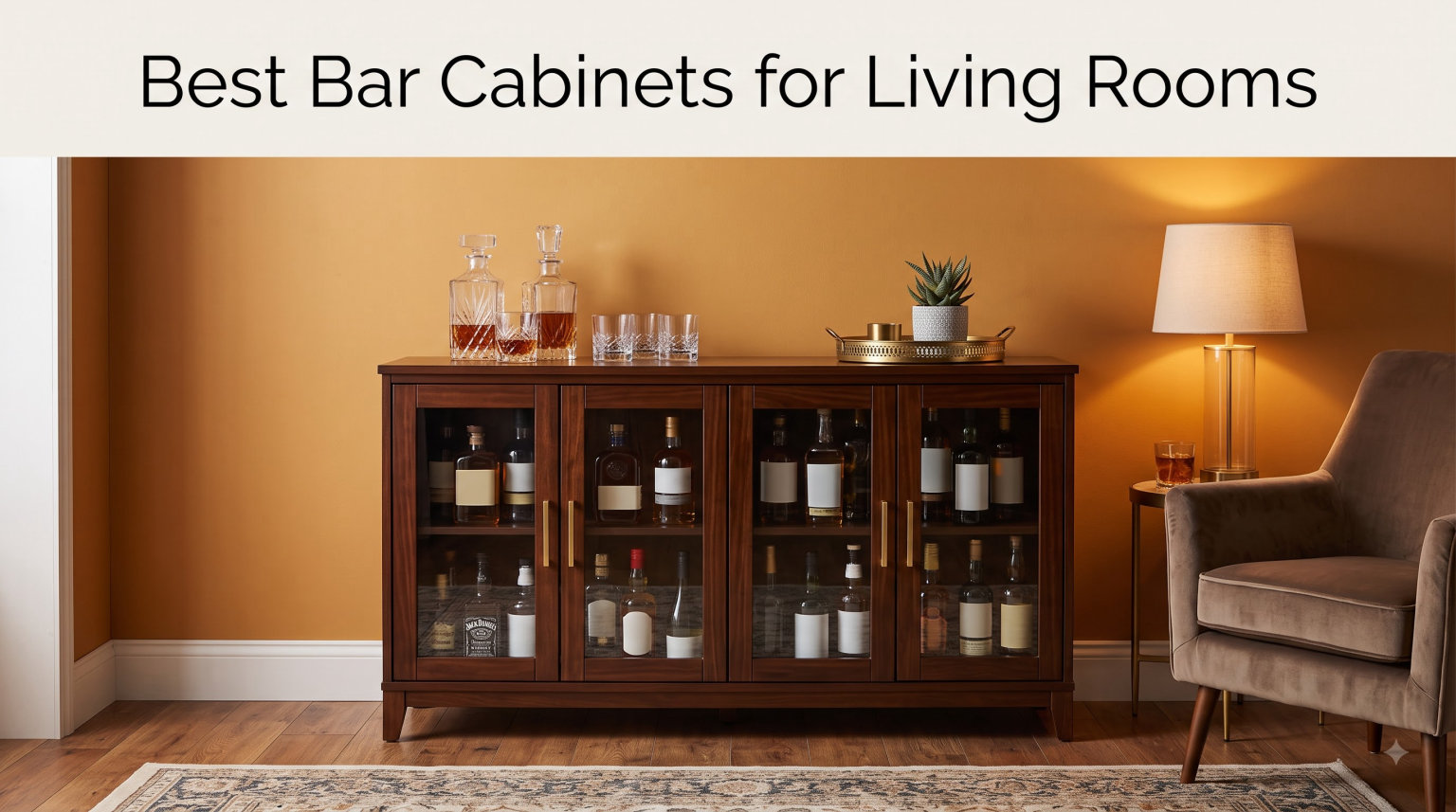 Best Bar Cabinets for Living Rooms